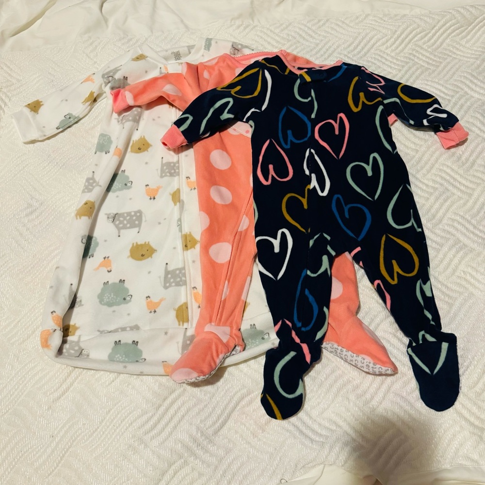 Carter’s Babygirl Sleep n Play & Sleep Sack